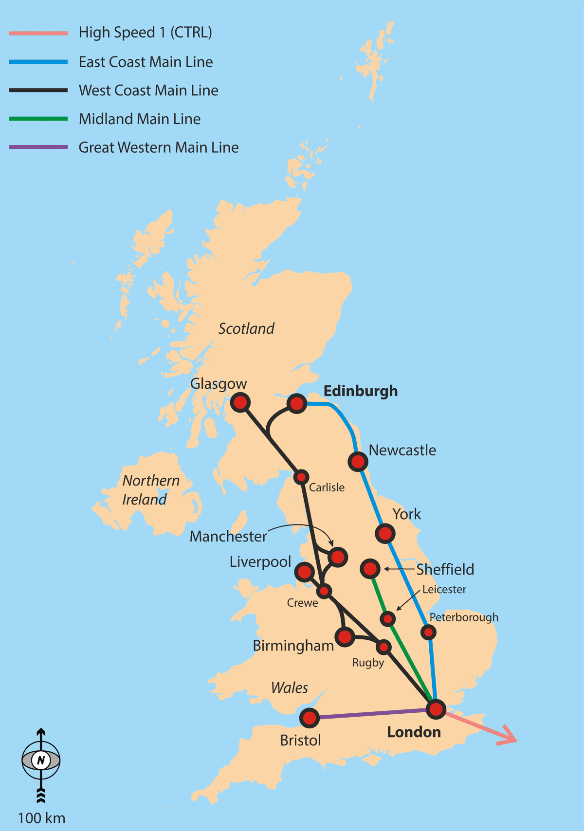 How far apart are London and Glasgow? - Glasgow Eyes Magazine