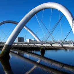 What is the name of the bridge in Glasgow?
